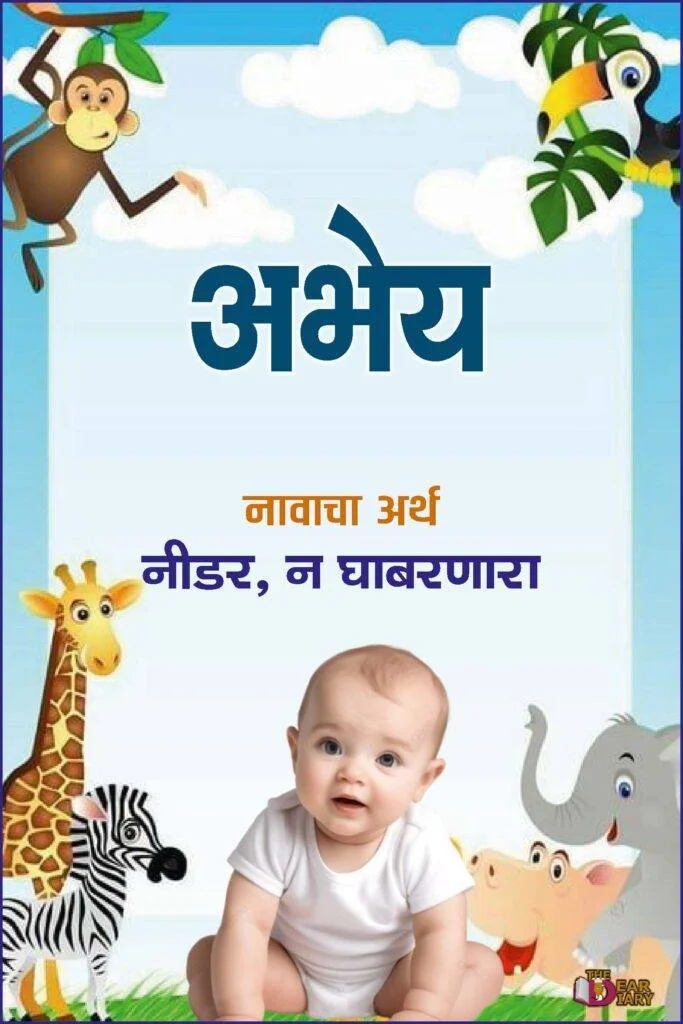 Best Marathi Mulanchi Nave